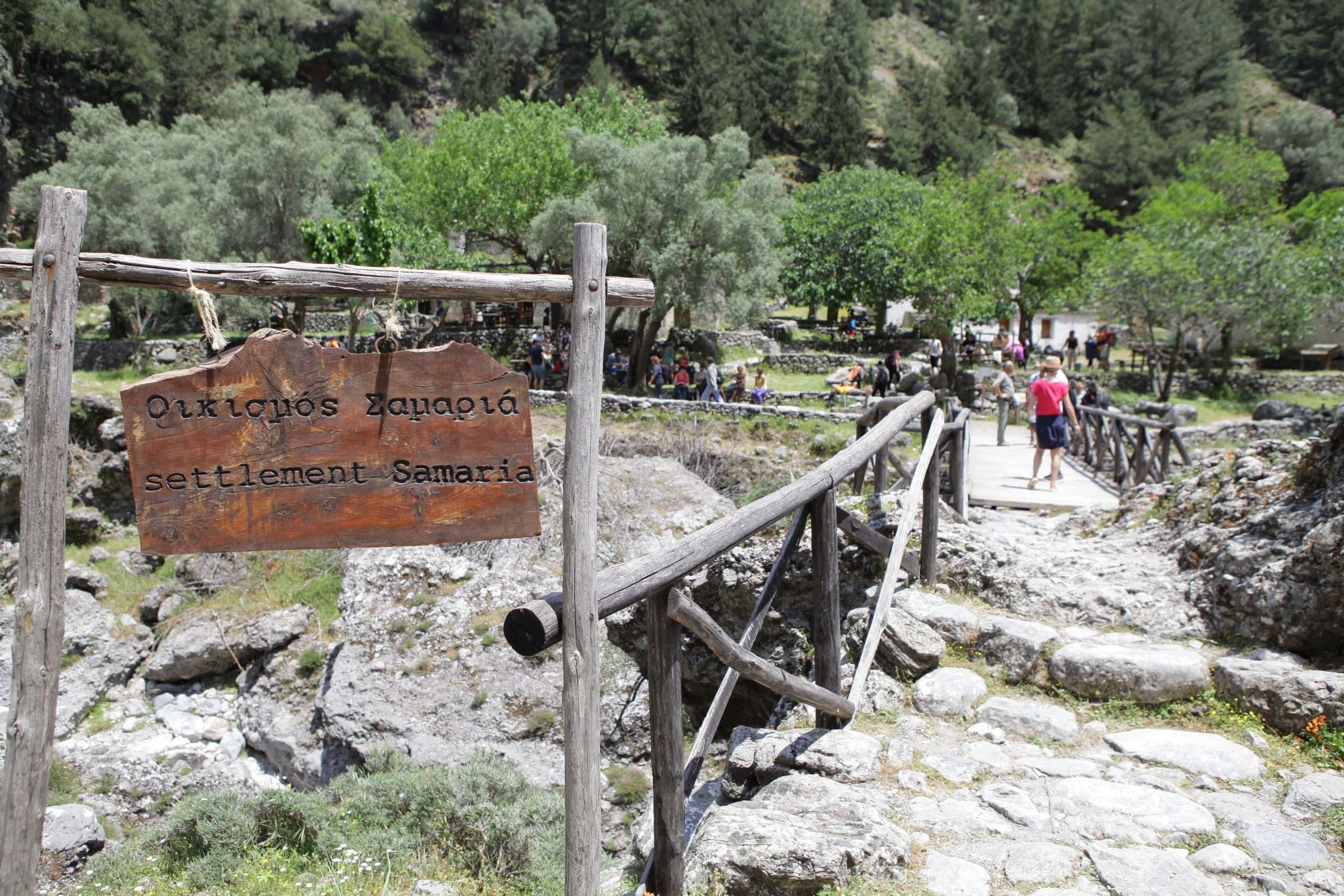 Κλειστό το Φαράγγι της Σαμαριάς λόγω κατολισθήσεων