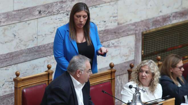 Παραπομπή της Ζωής Κωνσταντοπούλου λόγω συμπεριφοράς