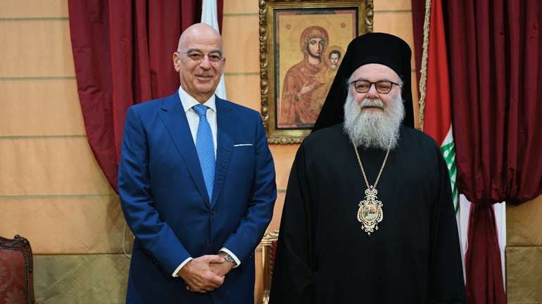 Επίσκεψη Δένδια στον Λίβανο και συναντήσεις
