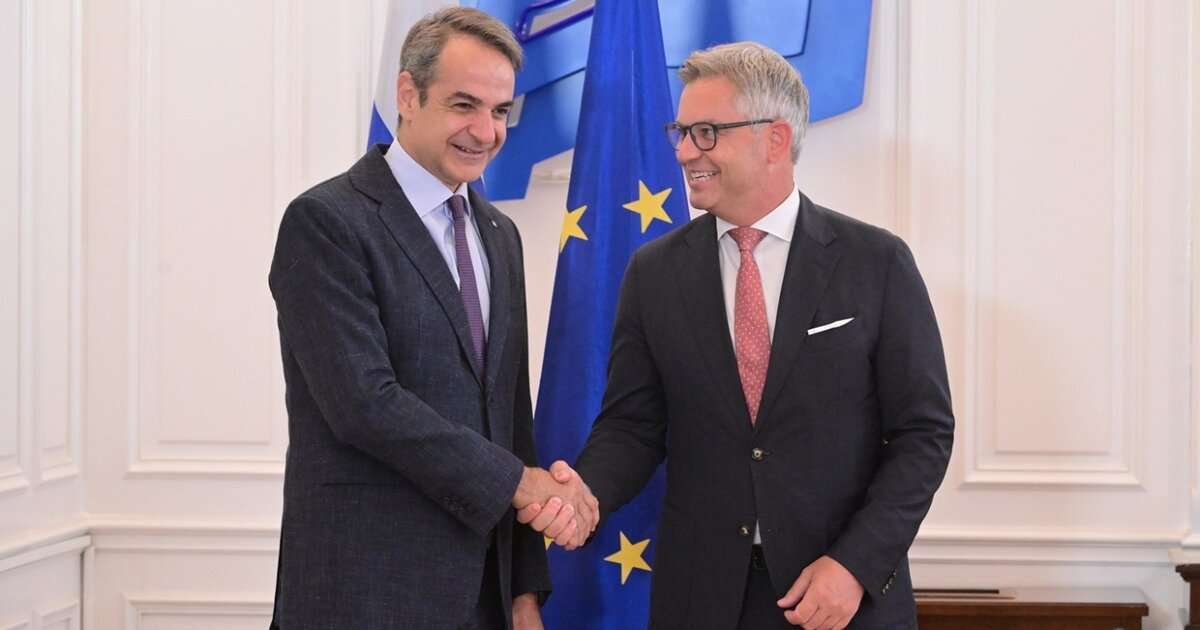 Συνάντηση Μητσοτάκη – Brunner για το μεταναστευτικό