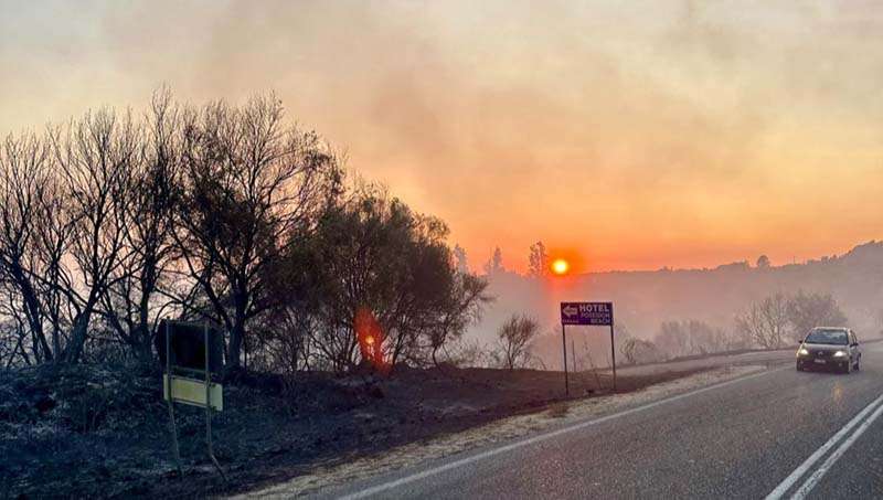 Συναγερμός για ταυτόχρονες πυρκαγιές στην Ήπειρο