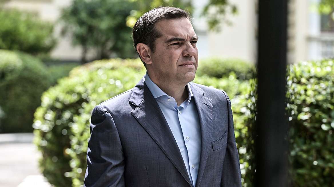 Αλέξης Τσίπρας: Συνάντηση με τον Αρχιεπίσκοπο Σινά