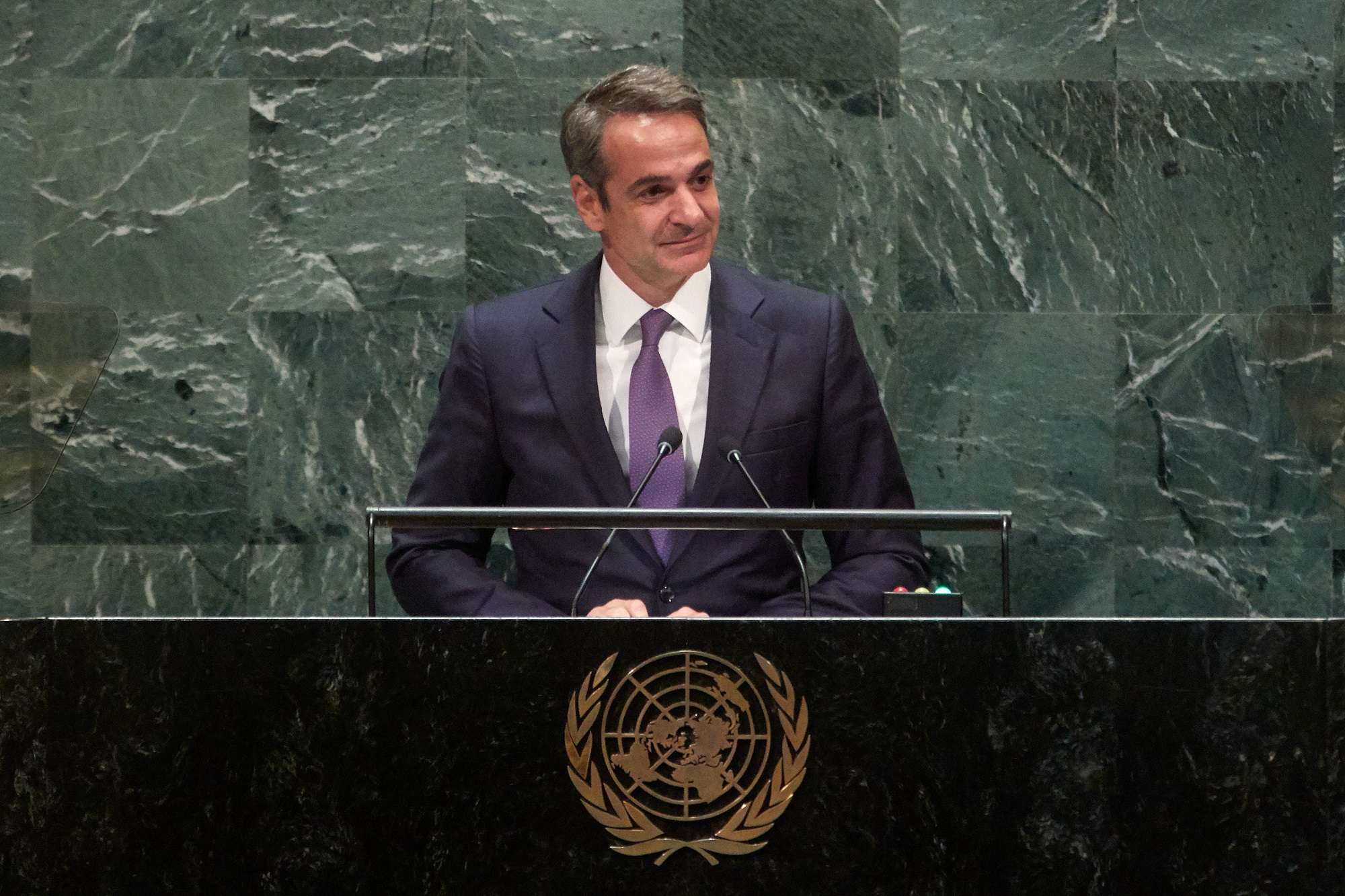 Μητσοτάκης στον ΟΗΕ: «Ο δρόμος είναι ο διάλογος, όχι τα όπλα»