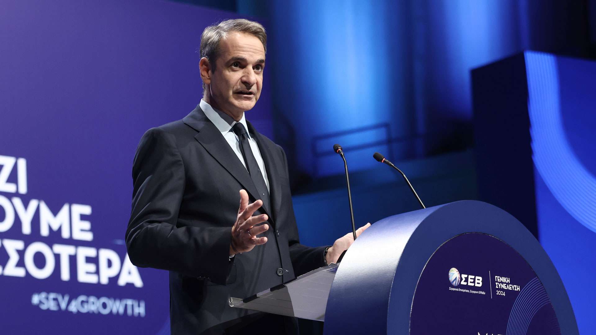 Μητσοτάκης: «Δεν υπάρχει οικονομική προοπτική χωρίς πολιτική σταθερότητα»
