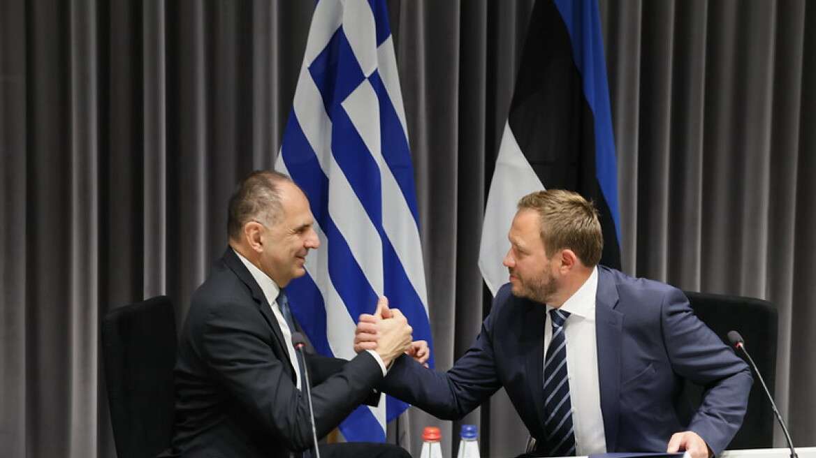 Γεραπετρίτης από Εσθονία: «Οι προκλήσεις μας είναι κοινές»
