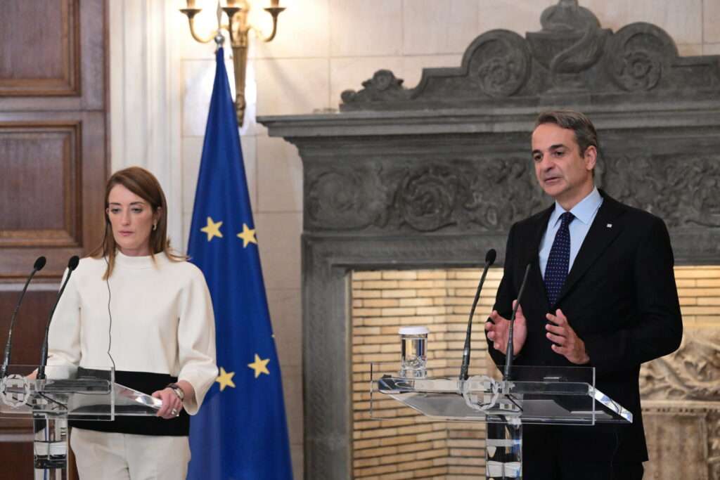 Μητσοτάκης σε Μέτσολα: «Η Ευρώπη πρέπει να ενηλικιωθεί γεωπολιτικά»
