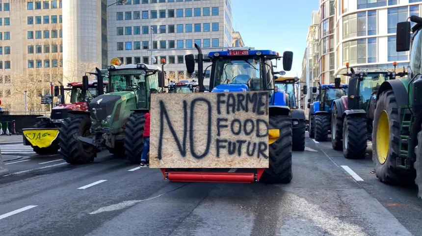 «Η Ευρώπη είναι στο πλευρό των αγροτών»: Η απάντηση της ΕΕ στους αγρότες για την συμφωνία Mercosur