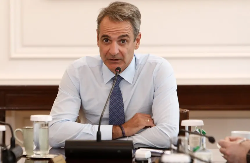 Συνάντηση Μητσοτάκη με τη Γαλλίδα υπουργό Ενόπλων Δυνάμεων στο Μαξίμου