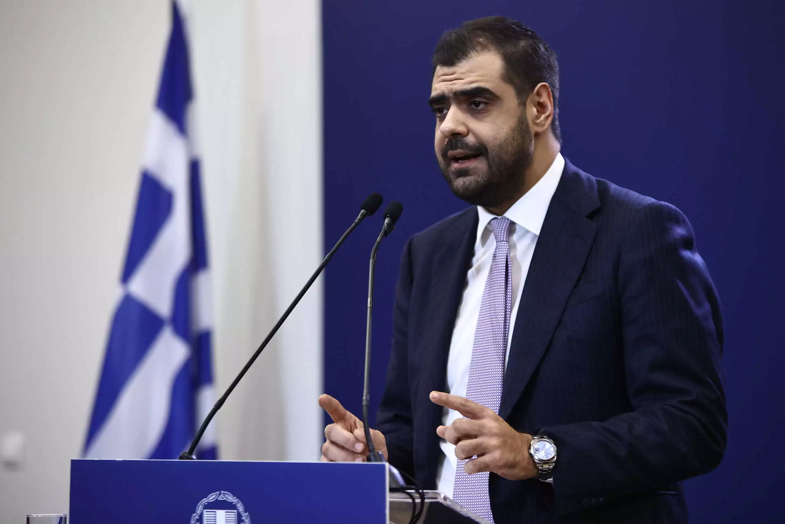 Μαρινάκης για ρυθμίσεις οφειλών, φθηνότερο ρεύμα και αύξηση απασχόλησης