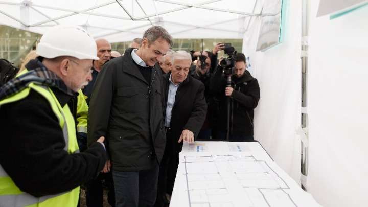 Θεσσαλονίκη: Επίσκεψη Κυριάκου Μητσοτάκη σε νέα σχολικά έργα