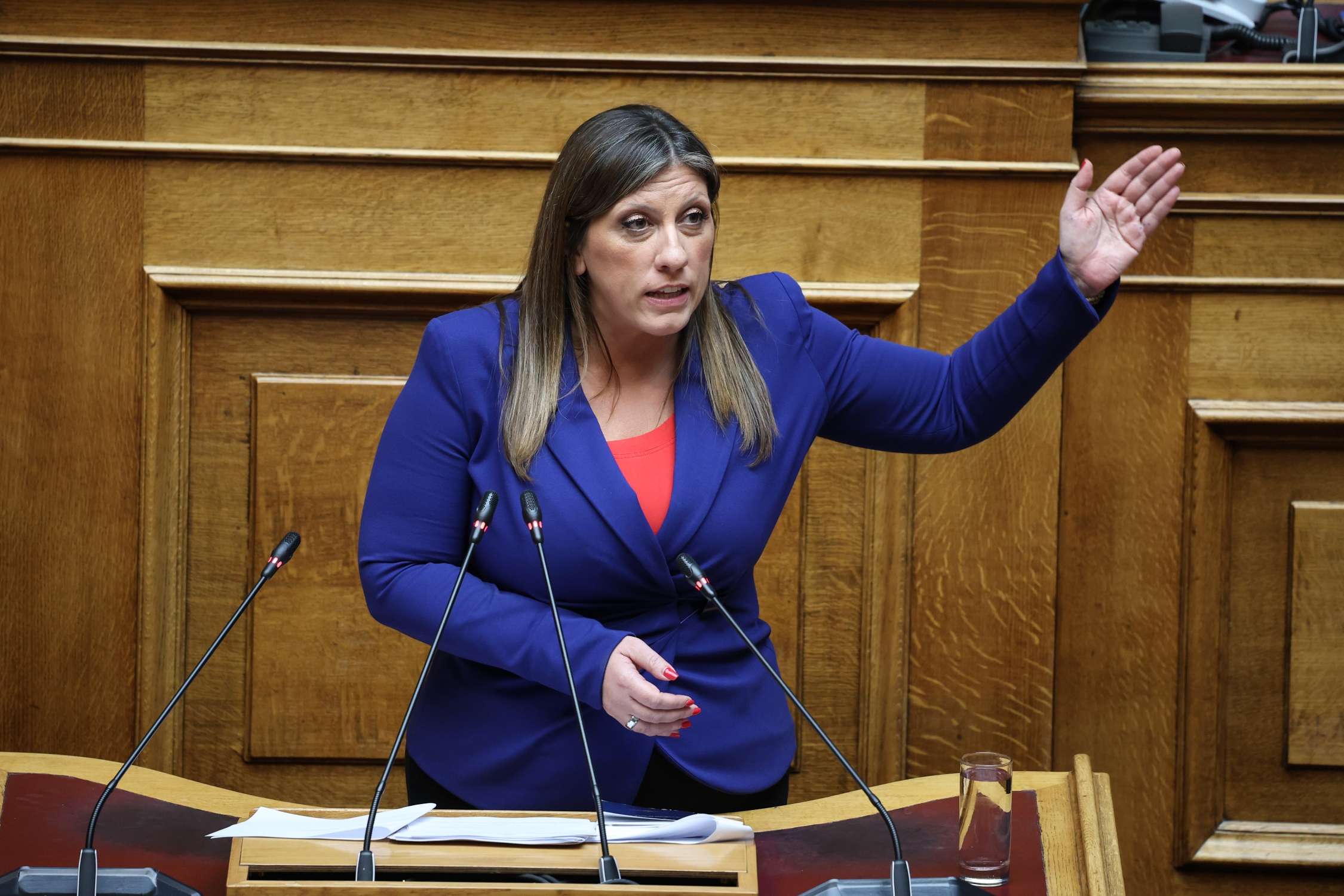 Κωνσταντοπούλου: «Ηθική αθλιότητα η ομιλία του Μητσοτάκη»