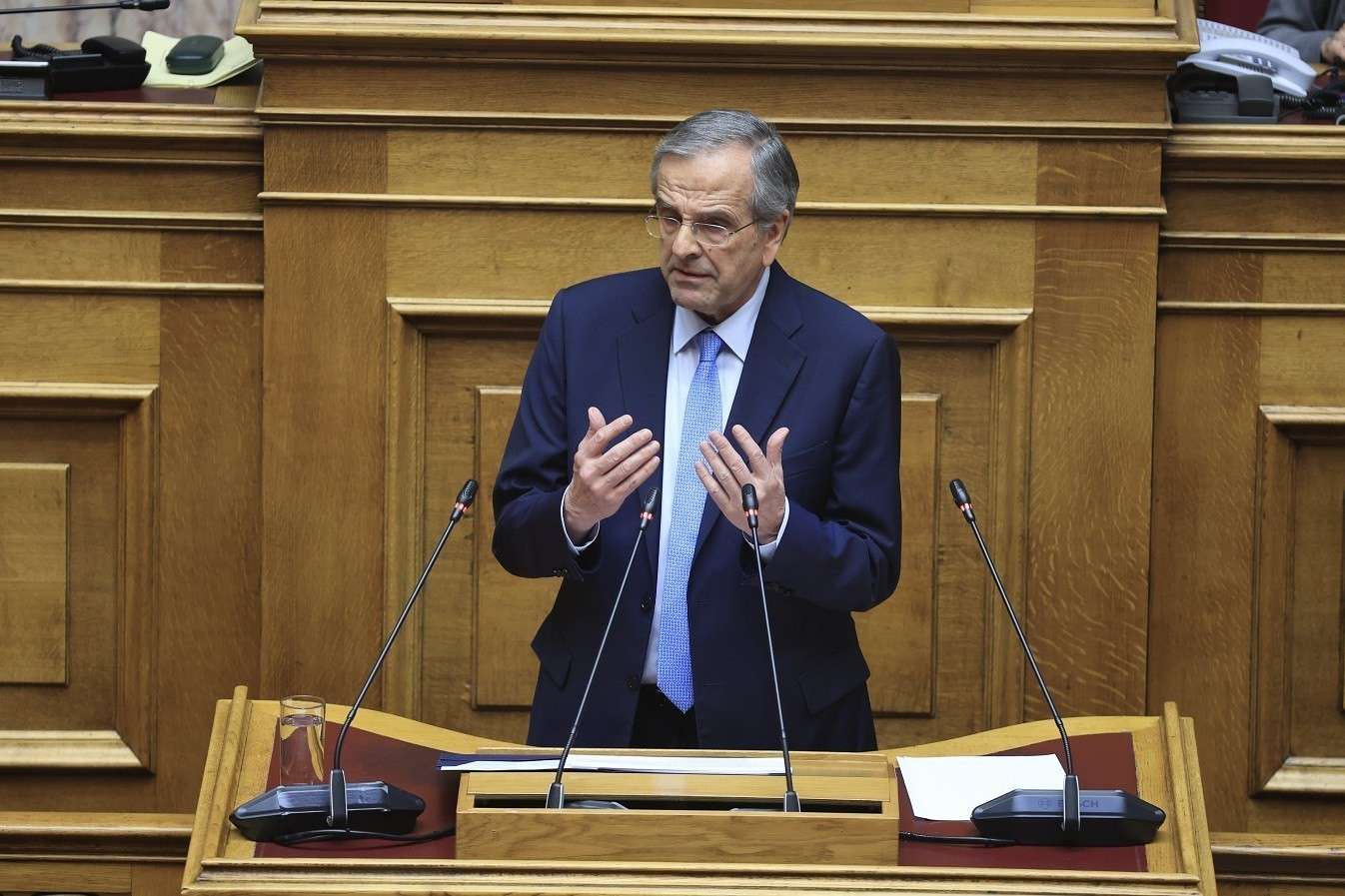 Σαμαράς: «Η κυβέρνηση Μητσοτάκη έχει καταστεί συνώνυμη της διαφθοράς»