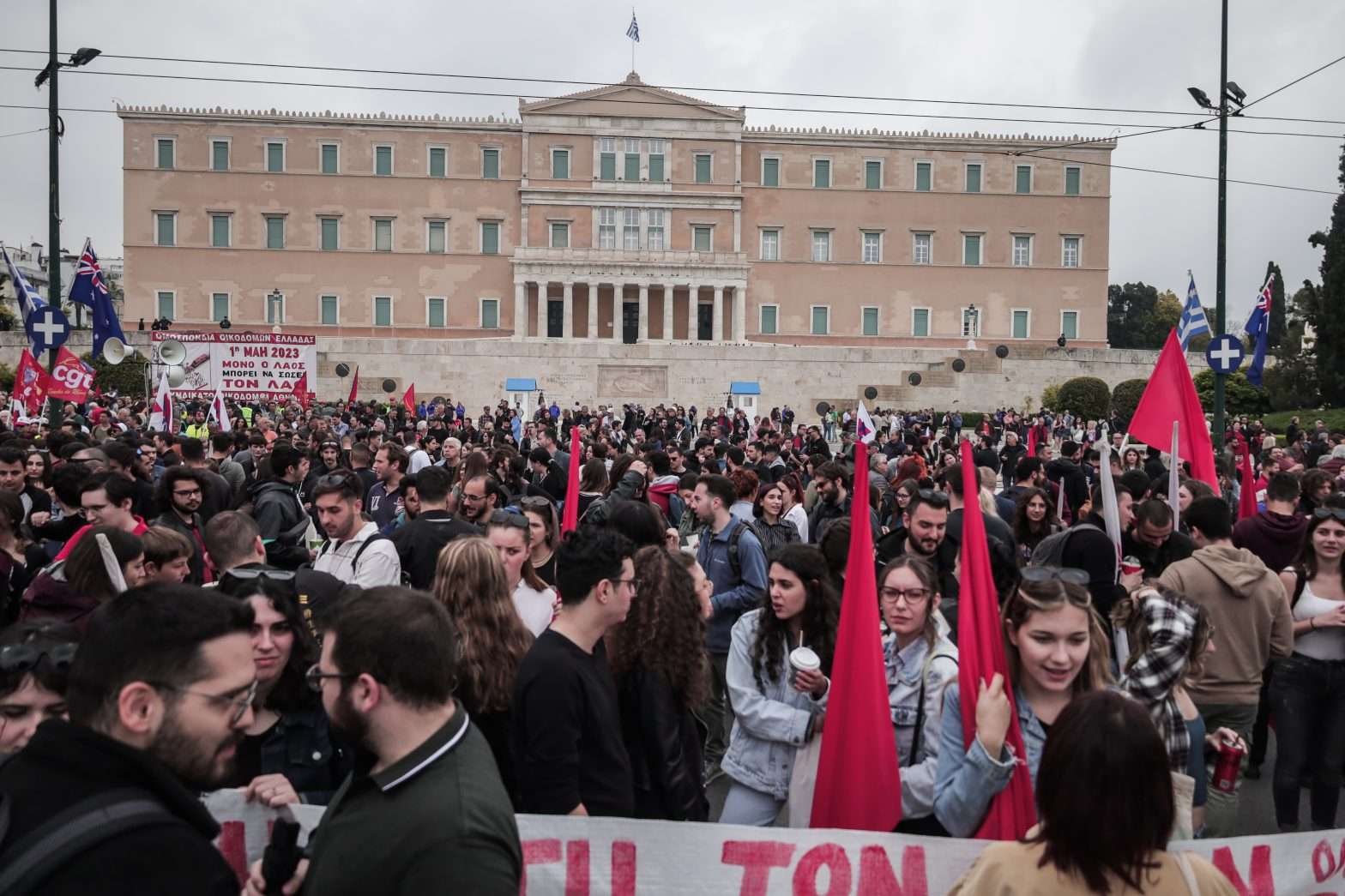 Πρωτομαγιά 2026: Μαζικές συγκεντρώσεις και απεργιακός παλμός στο κέντρο της Αθήνας